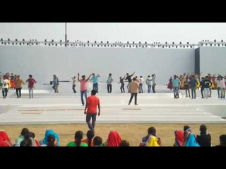 Preparation on for haryana golden jublee fest today