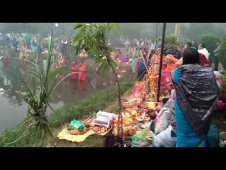 chhath festival in meerut uttar pradesh