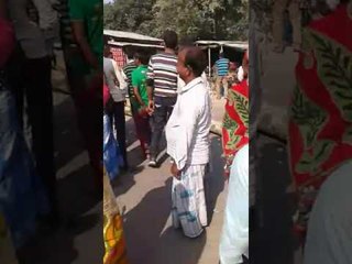 protest in bhagalpur against noteban