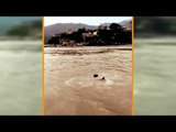 देखते ही देखते गंगा में डूब गया युवक, दोस्त II Delhi boy drowns in Ganga river rishikesh