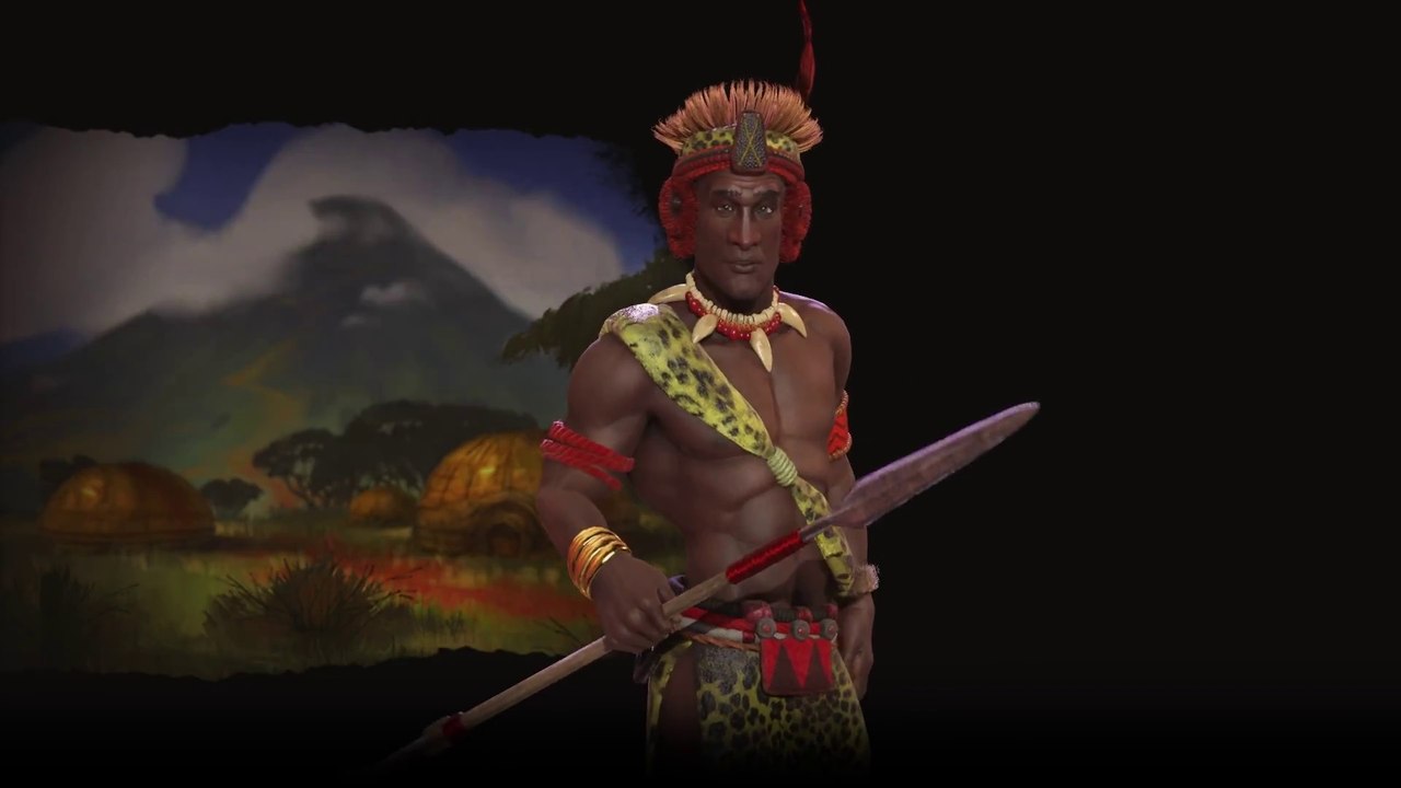 Civilization VI Rise & Fall - Chaka règne sur les Zoulous