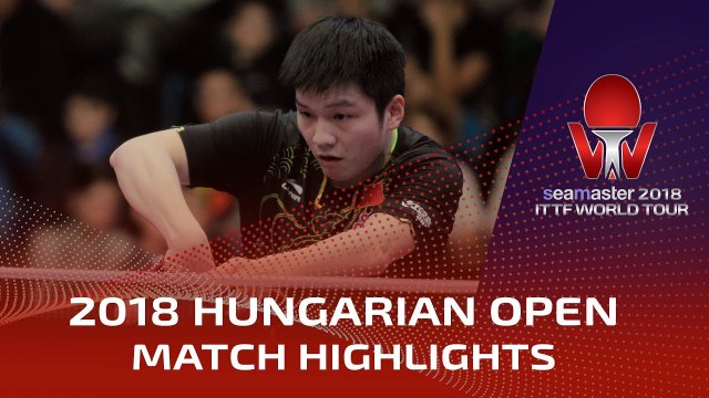 2018 Hungarian Open Highlights: Fan Zhendong vs Hugo Calderano (1/2)