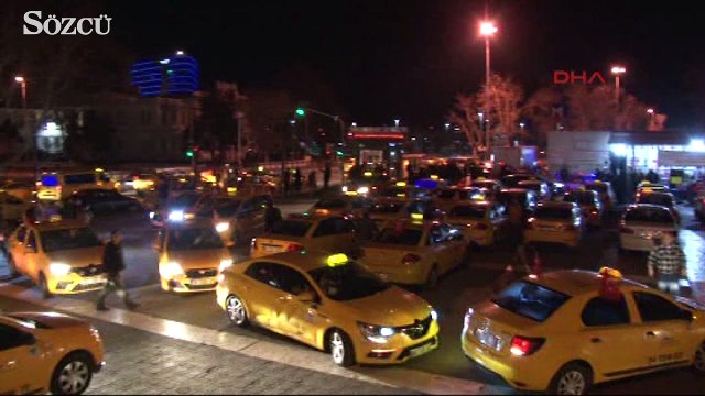 Taksicilerden örnek davranış