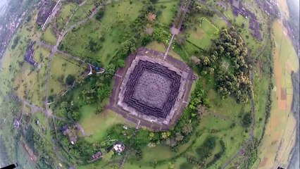 ALIENÍGENAS DO PASSADO   O Templo de Borobudur