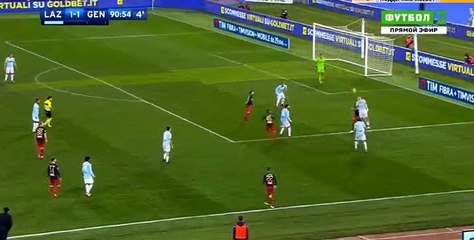 Diego Laxalt  Goal HD - Lazio	1-2	Genoa 05.02.2018