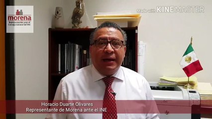 Denunciamos en el INE la campaña sucia contra Andrés Manuel López Obrador