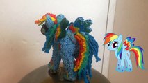 3D ручка рисуем My Little Pony(MLP) - Rainbow Dash-3D Pen art