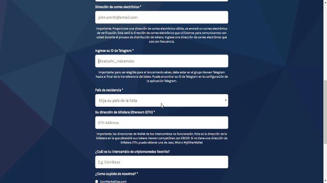 Como ganar tokens Havven en airdrop