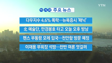 [YTN 실시간뉴스] 다우지수 4.6% 폭락...뉴욕증시 '패닉'  / YTN