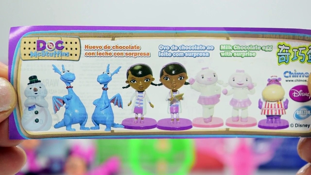 Huevos Kinder Sorpresa de Frozen, Minnie, Princesita Sofia en Español | JuguetesYSorpresas