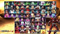 Mortal Kombat: Select Screen Evolution MK1 to MKX