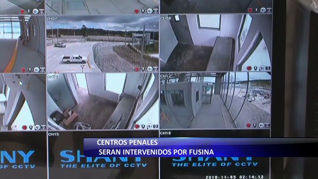 Centros penales serán intervenidos por FUSINA