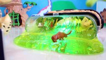 THE GOOD DINOSAUR TOYS Slimed in Skeletal Slime Chamber ARLO   SPOT Toy Review Kids Videos