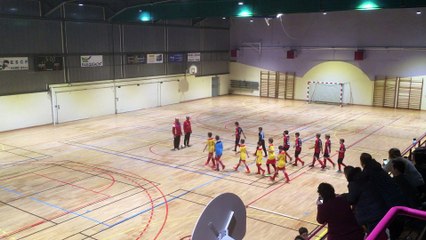 Premiere mi-temps de la final du tournoi U13 de Faulquemont