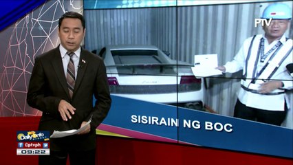 30 luxury cars, dudurugin ng BOC sa araw na ito