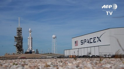 SpaceX, listo para lanzar el cohete más poderoso del mundo