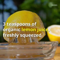 Coconut oil and lemon mixture for premature graying