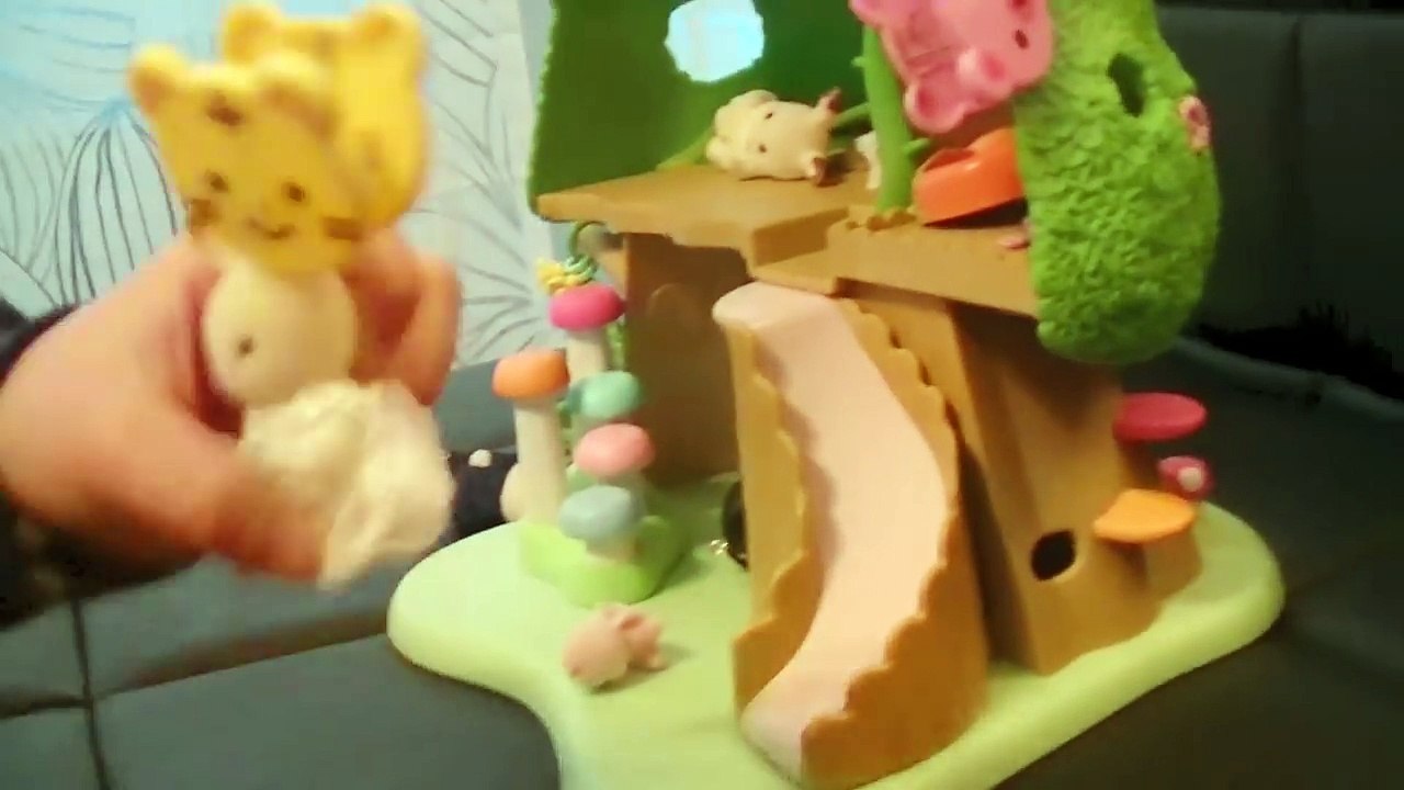 シルバニアファミリーで遊んだよ☆妖精さんのひみつの木ギフトセット☆Sylvanian Families☆Saaaaaya