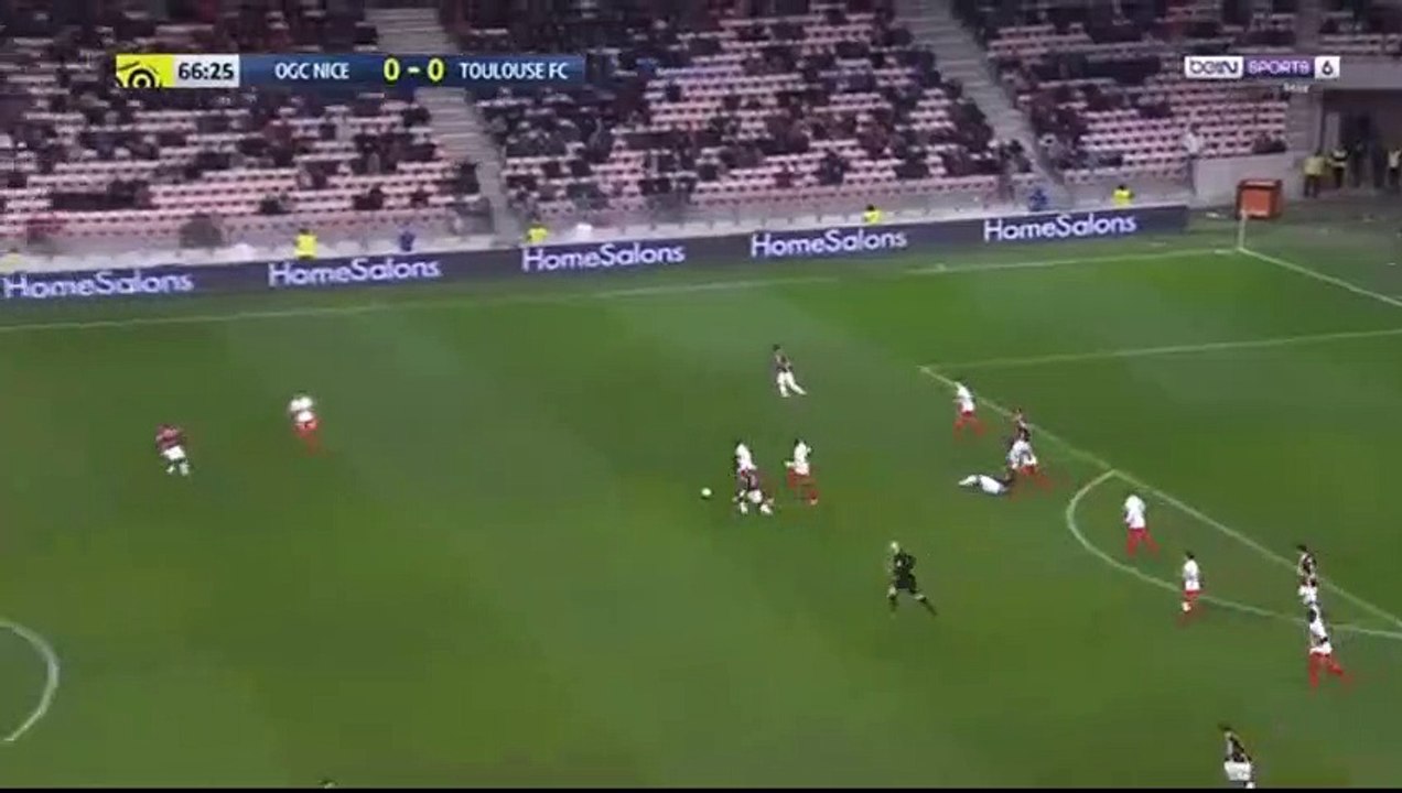 Le Résumé Nice - Toulouse (0-1)
