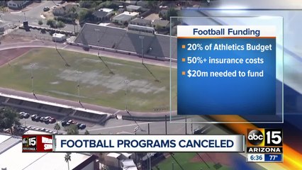 Maricopa colleges ending football programs