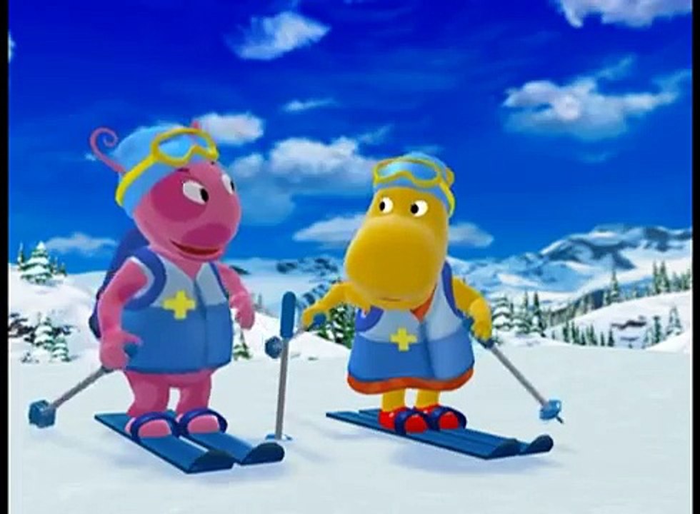 Os Backyardigans |  Protegendo o forte da neve!
