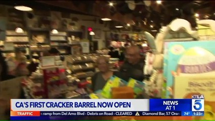 First California Cracker Barrel Celebrates Official Opening