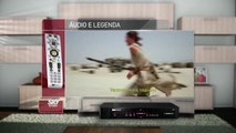 Como mudar a legenda ou o idioma do programa | Equipamento SKY HDTV Plus