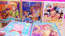 Juguetes de colorear de Scooby Doo, La Bella y la Bestia, Tsum Tsum, Peppa Pig y princesas Disney