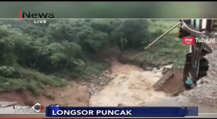 Video Ini Perlihatkan Dahsyatnya Longsor di Jalur Puncak