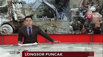 Video Detik-Detik Longsor di Jalur Wisata Puncak