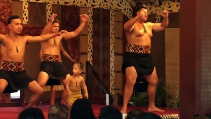 This Little Boy Dances the Haka