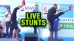 Akshay Kumar STUNTS And Crazy Martial Arts At Power Walk Event