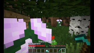 Minecraft Survival Ep 9! Blue Sheep?? Diamonds & Find Food!