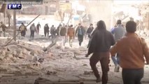 Russian Bombs Pummel Idlib Province after Rebels Shoot Down Jet