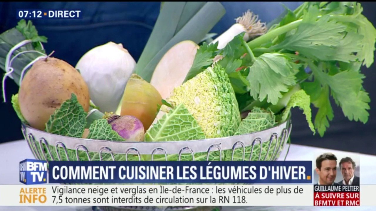 Vous manquez d'idées pour cuisiner? Les recettes d'un chef avec des légumes d'hiver