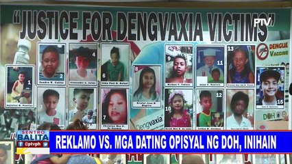 Reklamo vs mga dating opisyal ng DOH, inihain