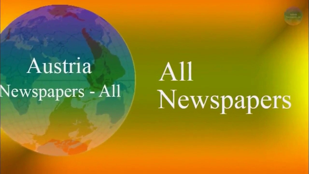 Austria Newspapers - Austria News - Top Austria Newspapers App - Austria news live - YouTube
