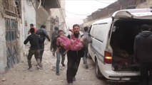 قتلى وجرحى مدنيون بغارات مكثفة على الغوطة الشرقية