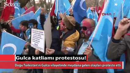 Ankara’da Gulca katliamı protestosu!