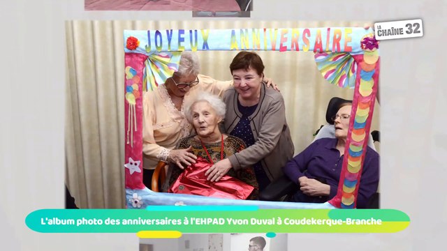 L'album photo des anniversaires à l'EHPAD Yvon Duval à Coudekerque-Branche