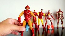 IRON MAN: TOP 10 FIGURAS Marvel Legends Jonathan Acero Revisión en Español.