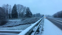 Ploërmel se réveille sous un manteau neigeux