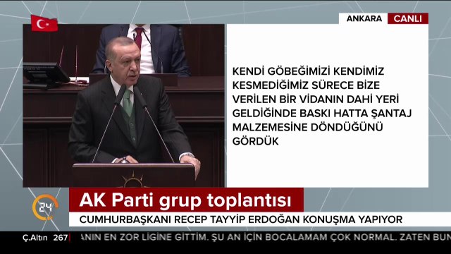 #SONDAKİKA Cumhurbaşkanı Erdoğan: Karar aldık.