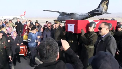Şehit Piyade Uzman Çavuş Şahin Kaya'nın cenazesi Nevşehir'e getirildi