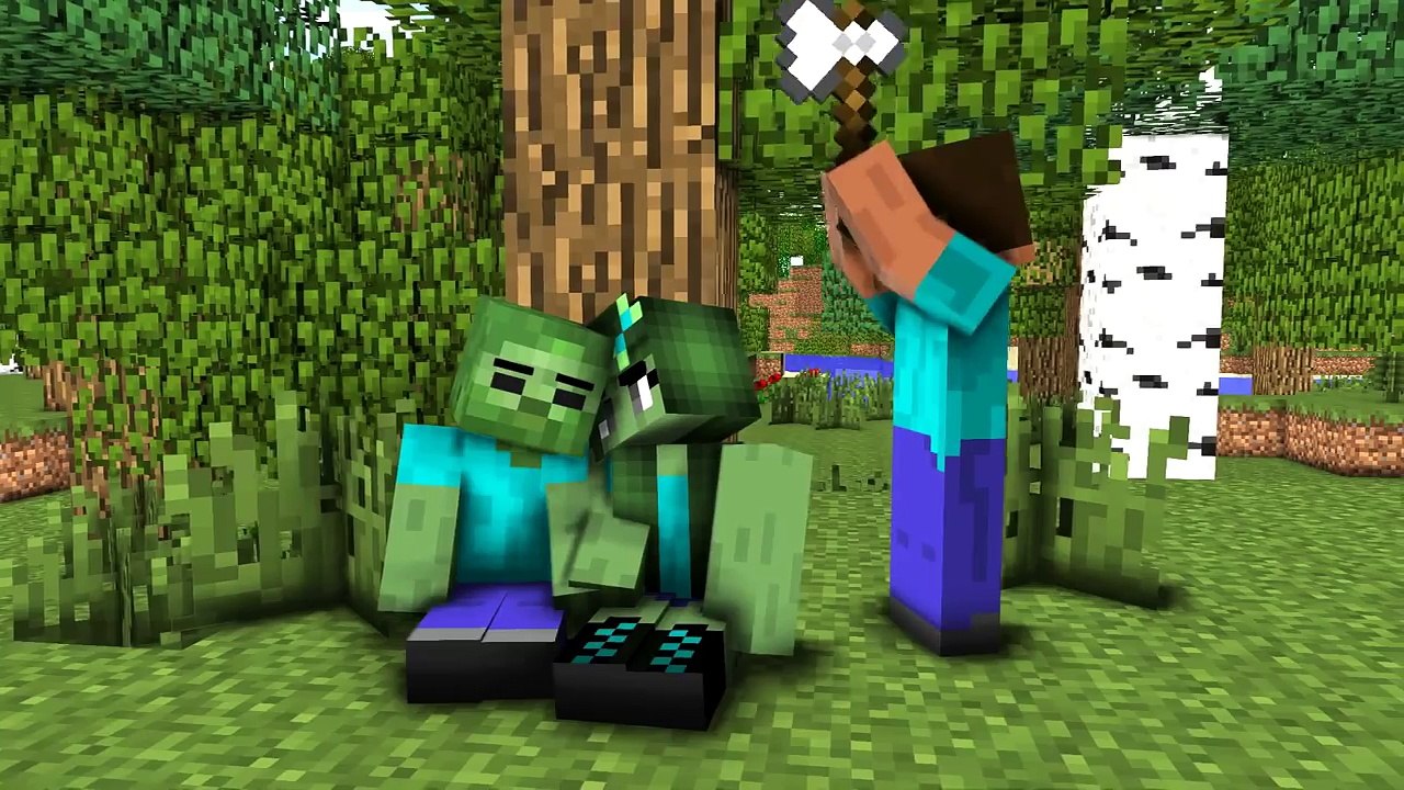 Zombies Also Love - Minecraft Animation