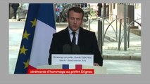 Emmanuel Macron s’adresse à la famille Érignac 