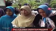 Isak Tangis Iringi Pemakaman Dianti Putri Korban Longsor Bandara Soetta