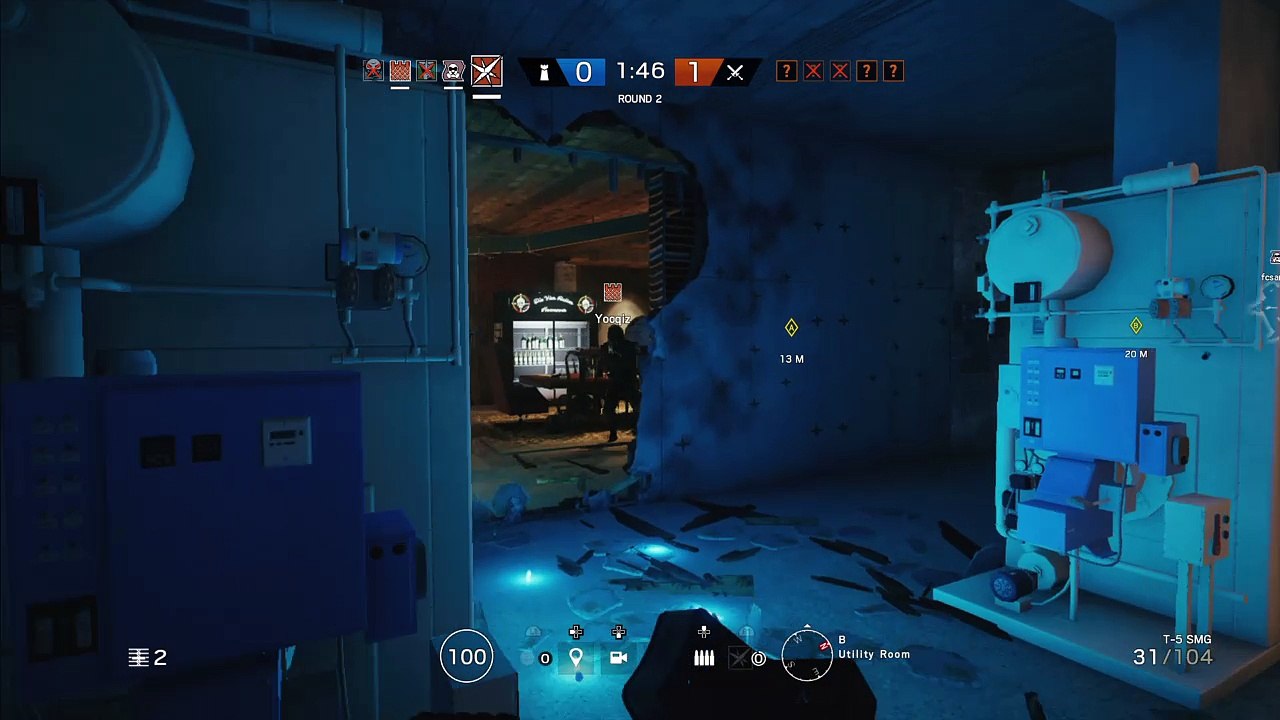 Tom Clancy's Rainbow Six® ace lesion
