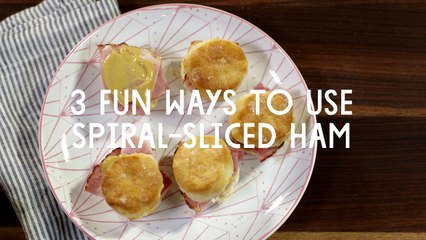 3 Fun Ways To Use Spiral-Sliced Ham