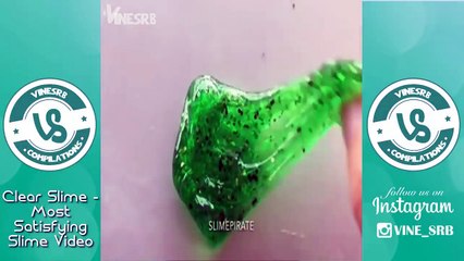 Clear Slime - Most Satisfying Slime ASMR Video